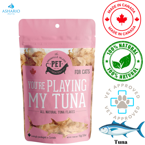 Granville Island Pet Treatery - Tuna Flakes Are You Playing My Tuna Cat Treats — main