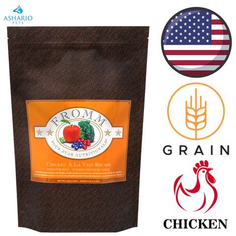 Fromm - Four Star Nutritionals Chicken A La Veg Dry Dog Food — view 2