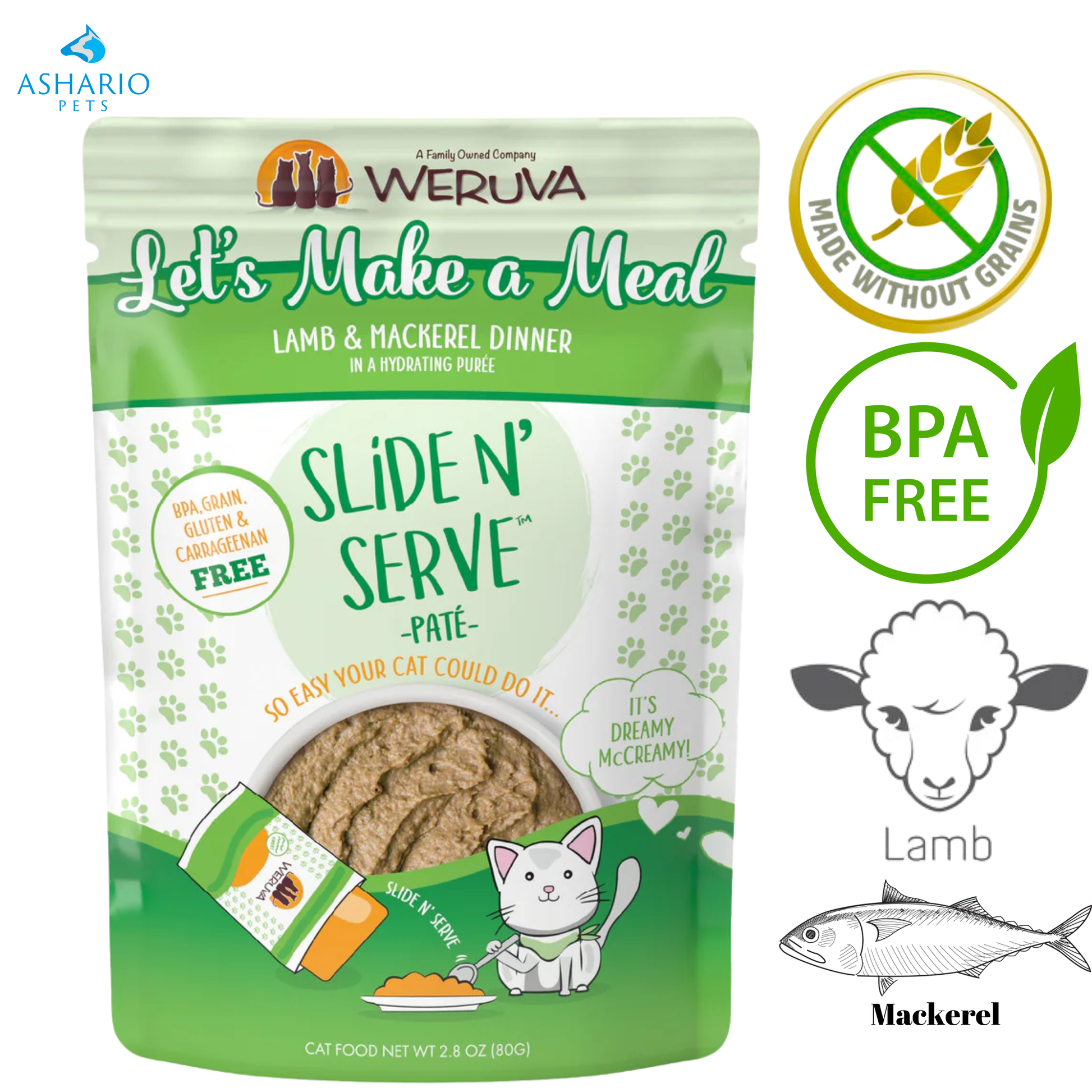 Weruva - Let's Make A Meal Wet Cat Food Pouch — main