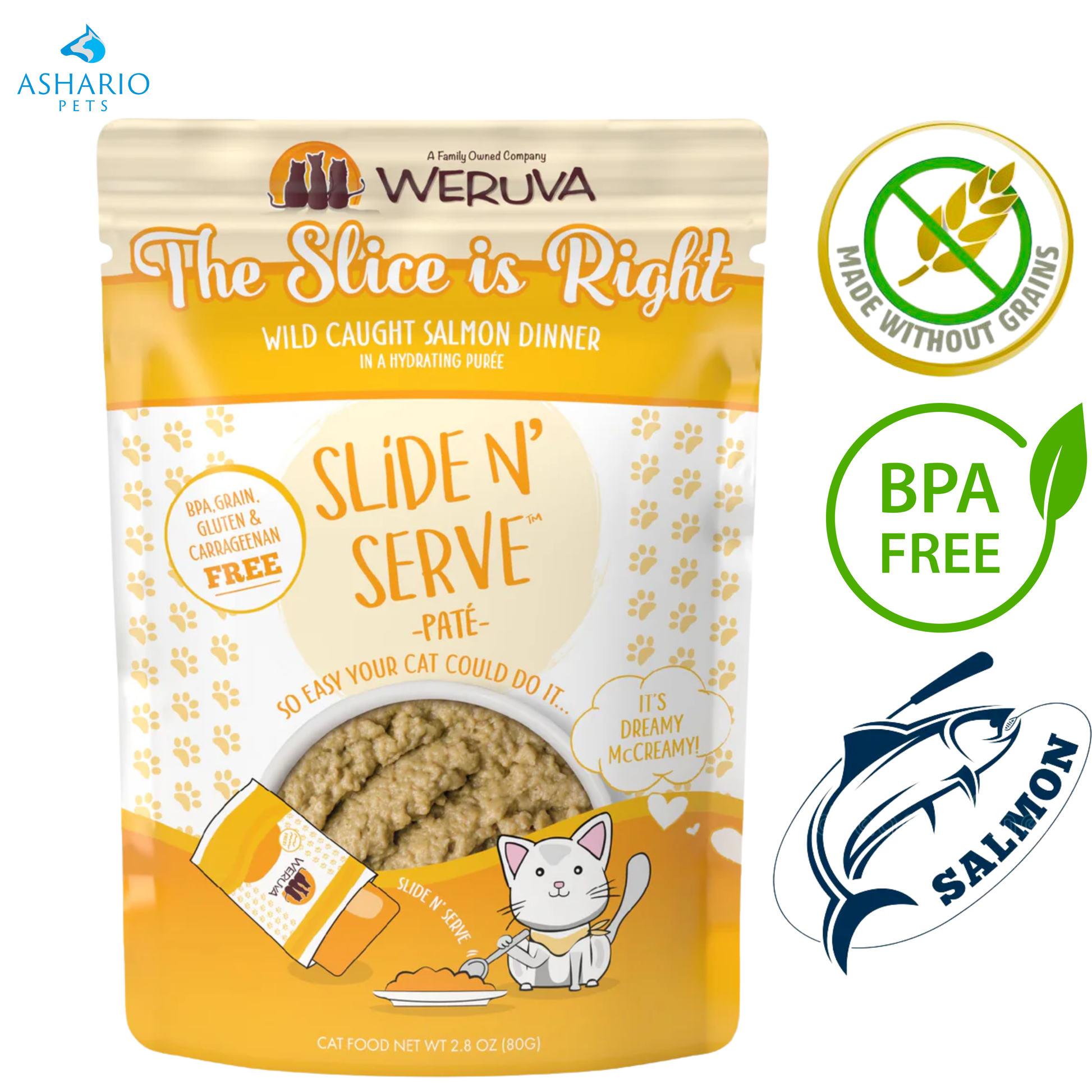 Weruva - The Slice Is Right Wet Cat Food Pouch — main