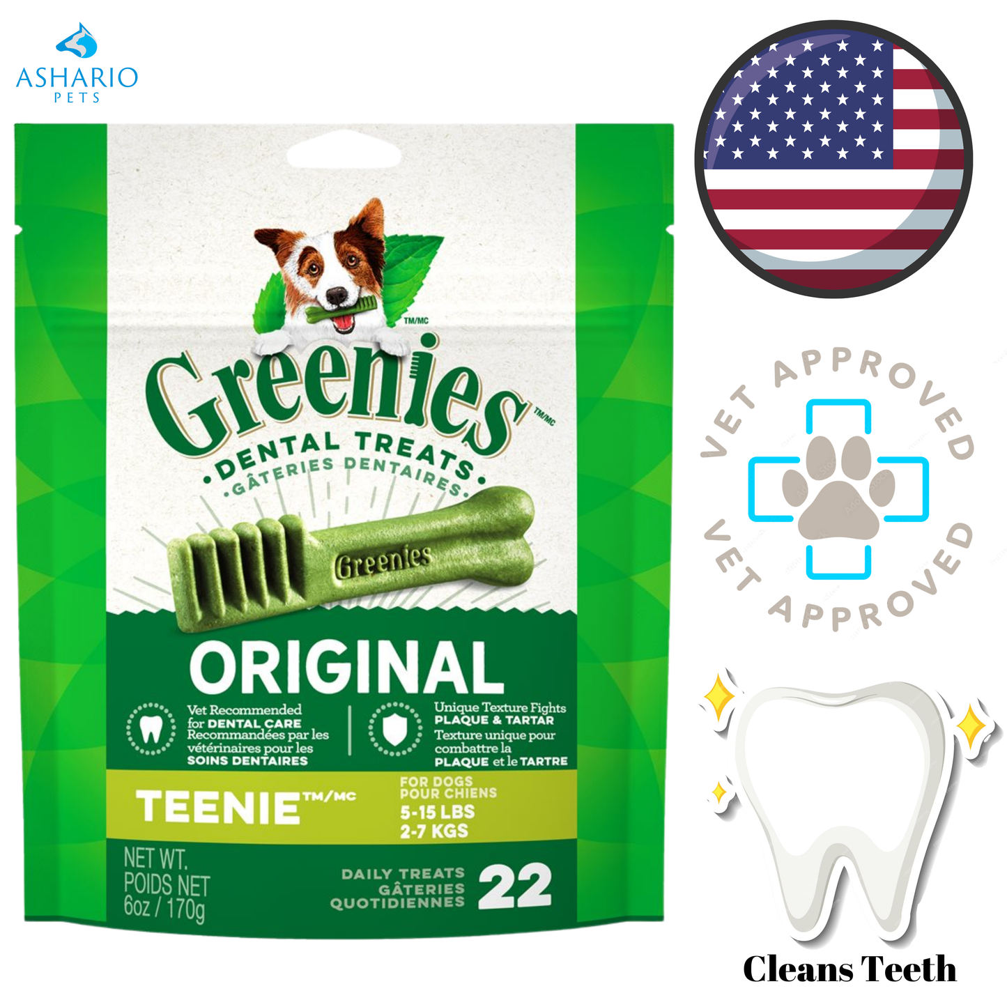 Greenies - Teenie Original Dental Dog Treats — main