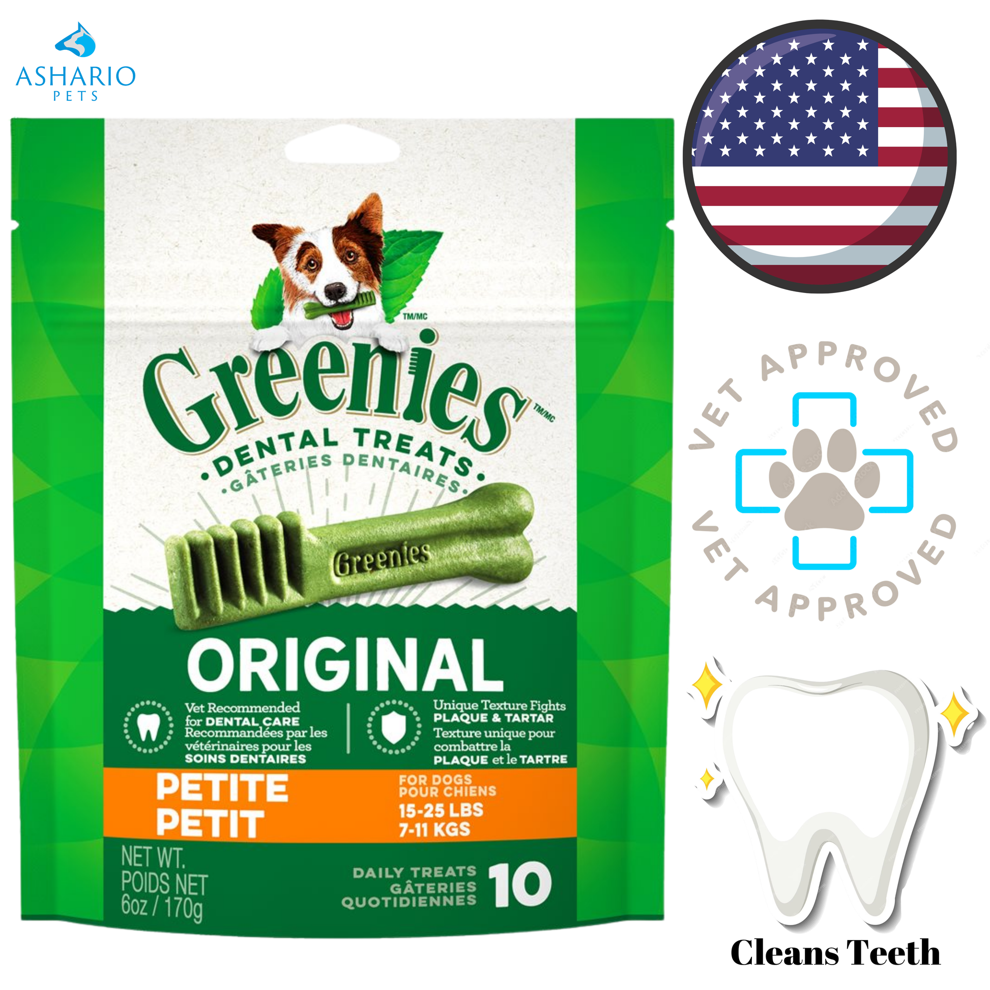 Greenies - Teenie Petite Dental Dog Treats — main