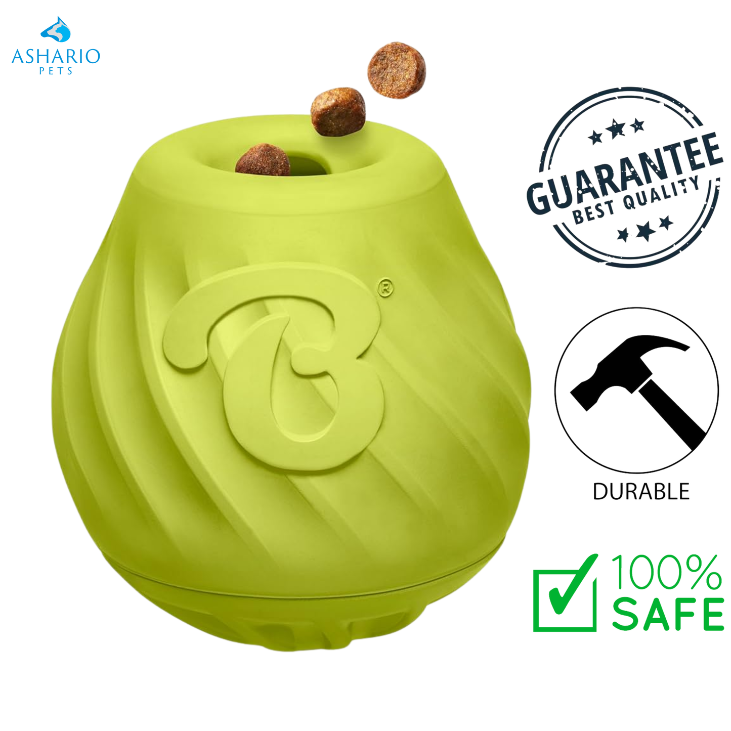 Benebone - Bounce Rubber Dog Toy