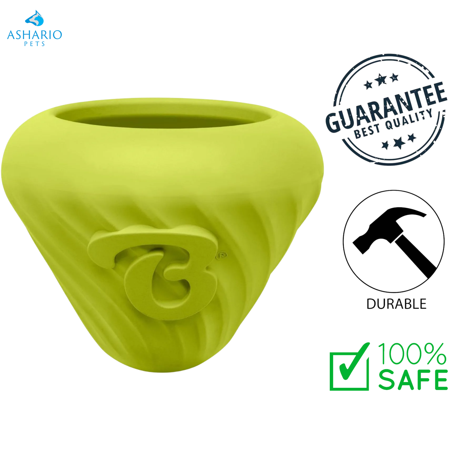Benebone - Bounce Rubber Dog Toy