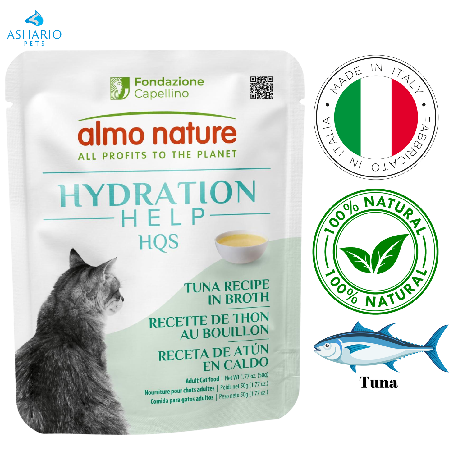 Almo Nature - Hydration Help Wet Cat Food Pouch