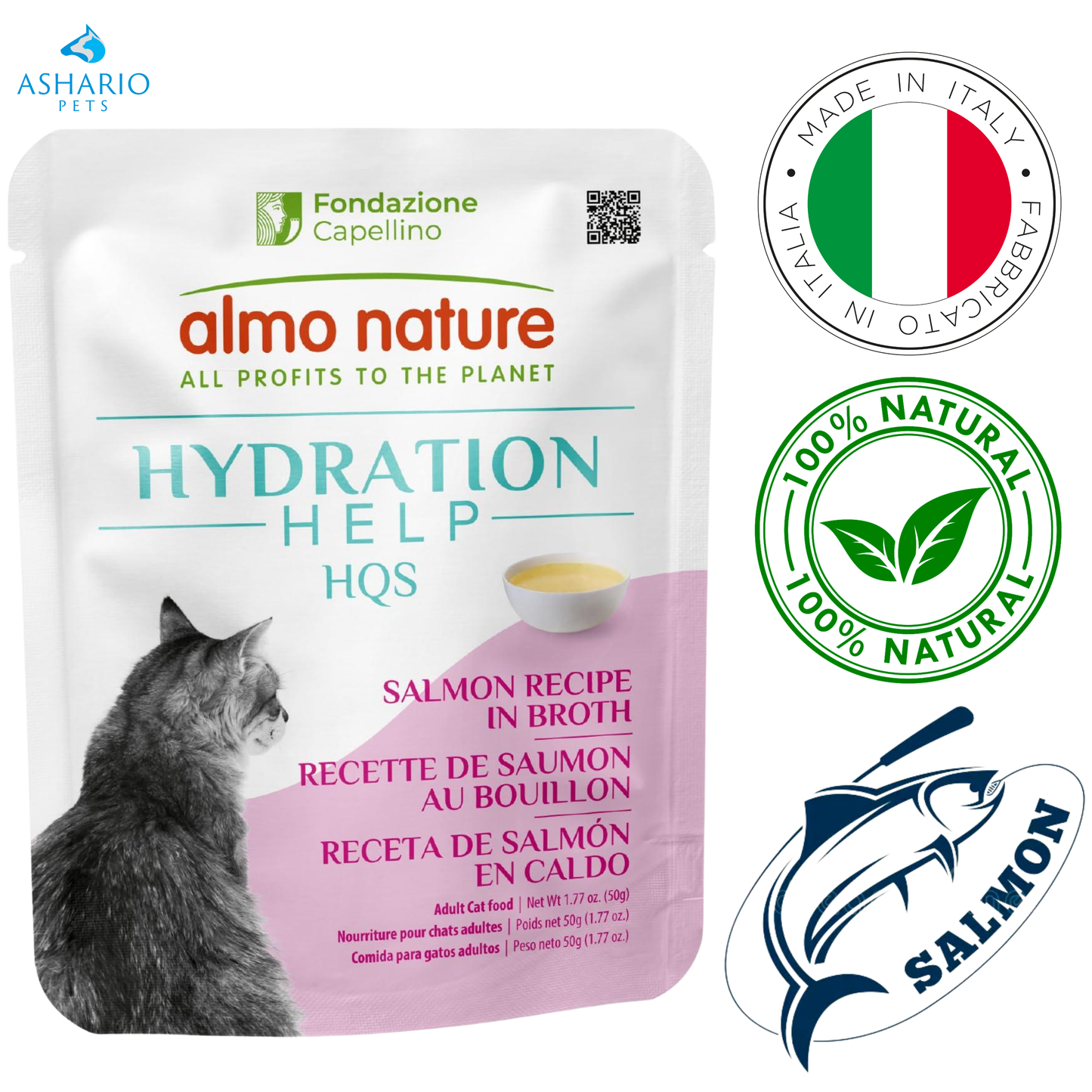 Almo Nature - Hydration Help Wet Cat Food Pouch