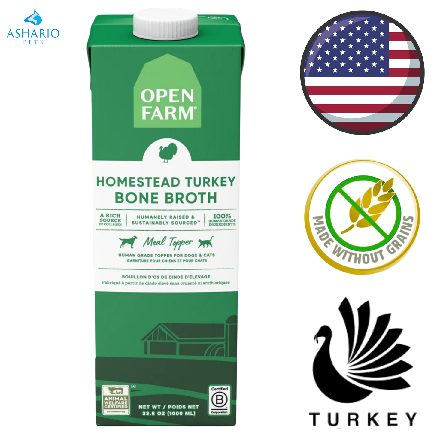Open Farm - Homestead Turkey Bone Broth