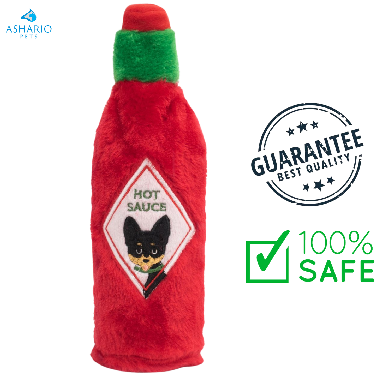 ZippyPaws - Hot Sauce Crusherz Dog Toy