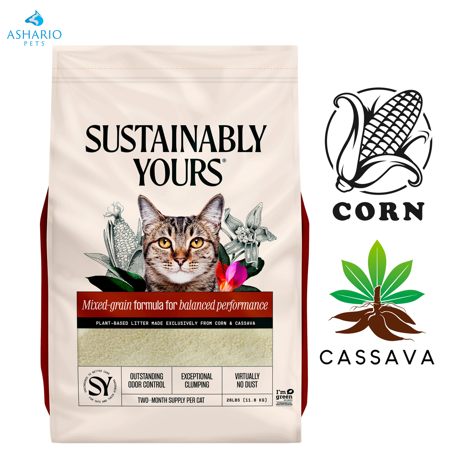 Sustainably Yours - Mixed-Grain Formula For Balanced Performance