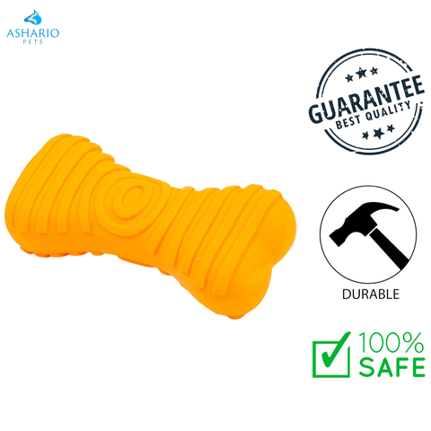 BuD'z - Latex Bone Squeaker Dog Toy
