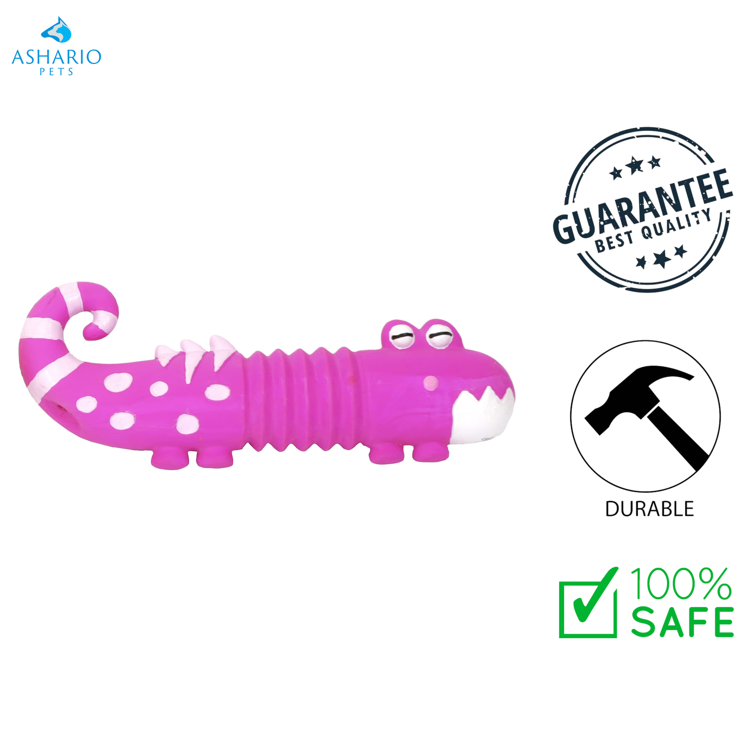 BuD'z - Latex Lizard Dog Toy