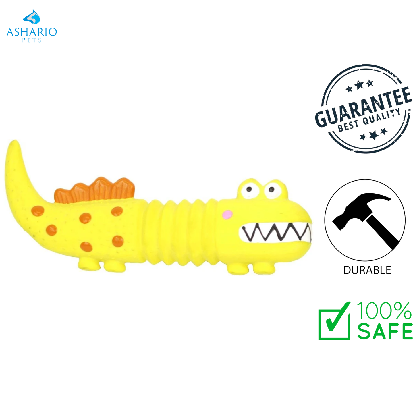 BuD'z - Latex Lizard Dog Toy