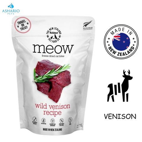 NZPF Meow - Venison Freeze Dried Cat Treats — main