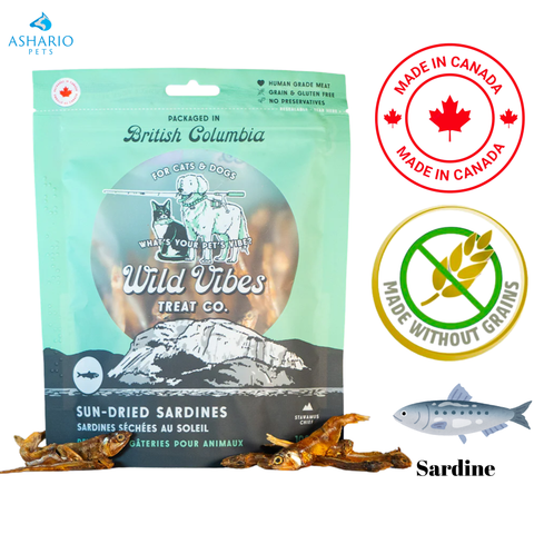 Wild Vibes - Sun Dried Sardines Pet Treats — main