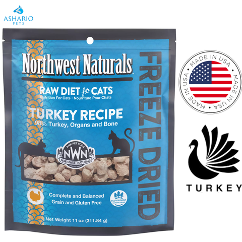 Northwest Naturals - Turkey Freeze Dried Cat Food