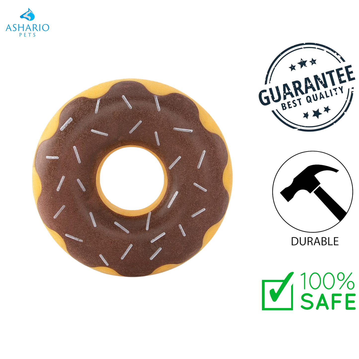 ZippyPaws - Tuff Donut Dog Toy