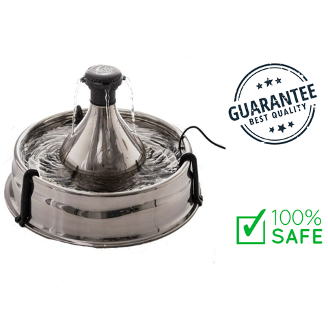PetSafe - Stainless Steel 360 Fountain For Dog — main