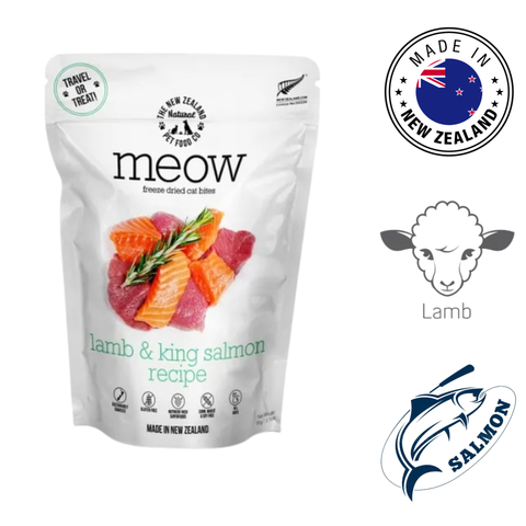 NZPF Meow - Lamb & Salmon Freeze Dried Cat Treats — main