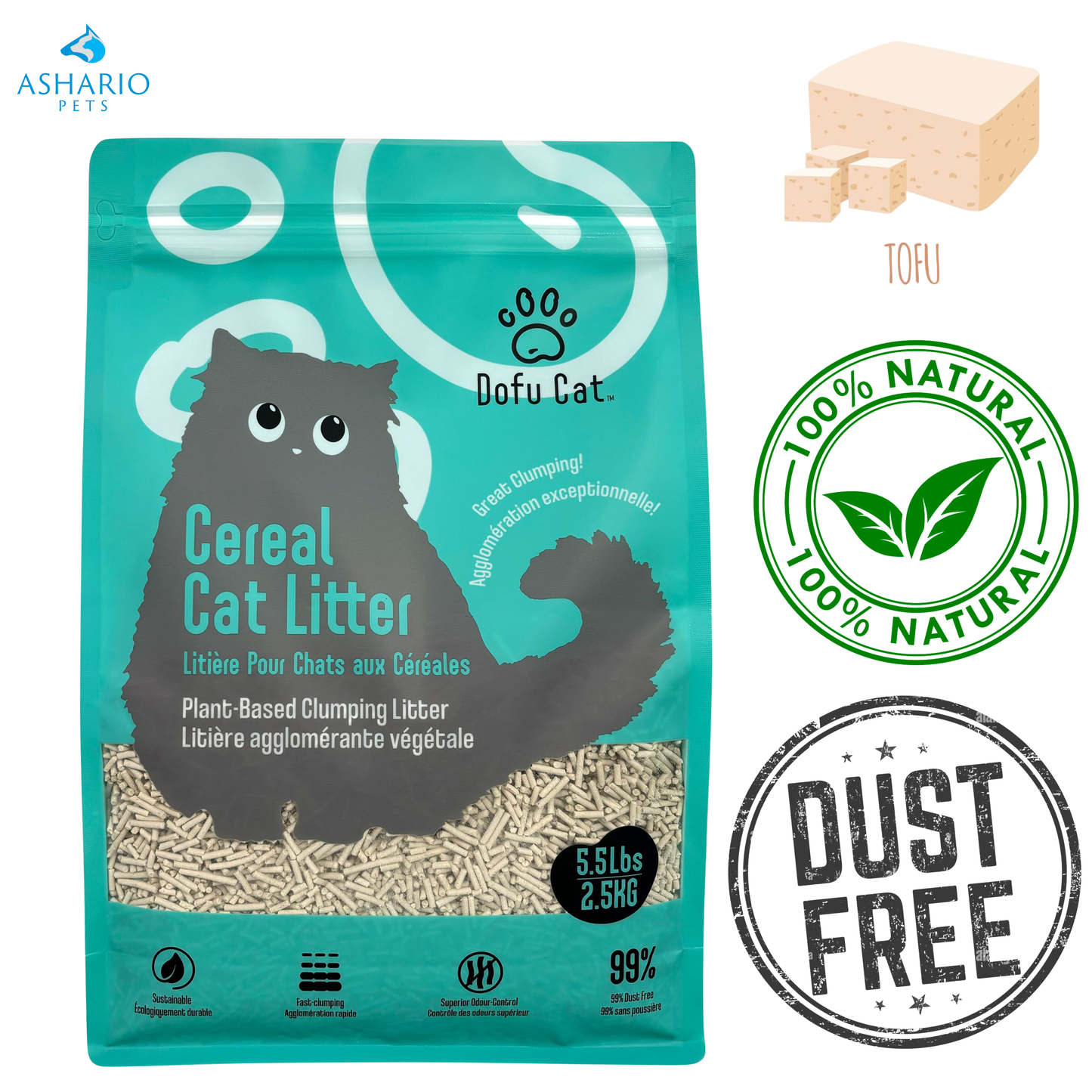 Dofu Cat - Cereal Cat Litter — main