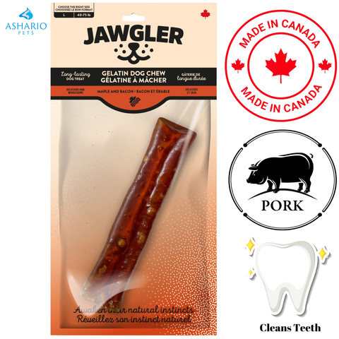 Jawgler - Bacon & Maple Gelatin Dog Chew