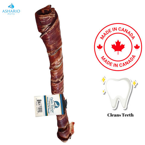 Open Range - Cheek Stick with Esophagus Dog Treats