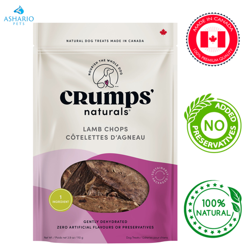 Crumps' Natural - Dehydrated Lamb Chop Dog Treats — view 2