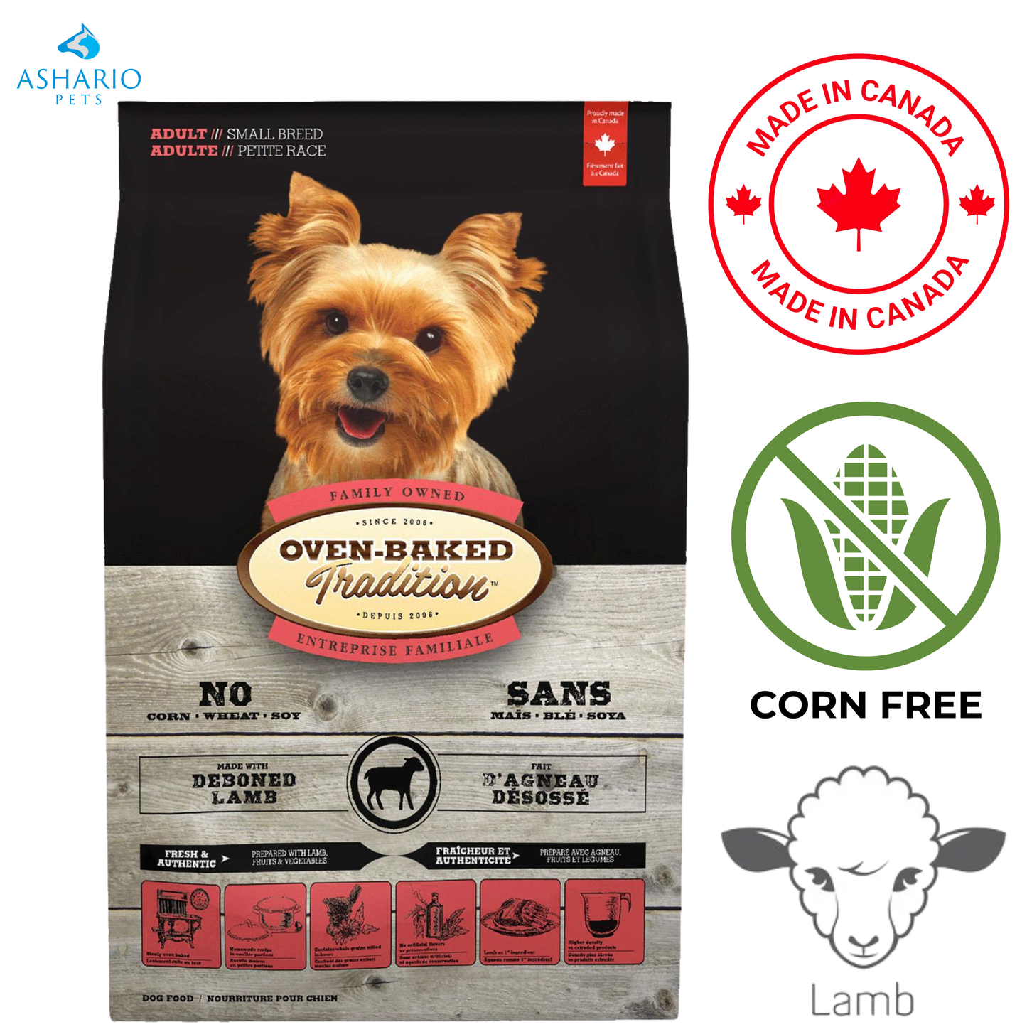Oven-Baked Tradition - Adult Small Breed Lamb Dry Dog Food — main