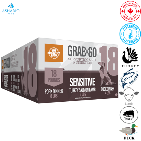 Big Country Raw - Grab N Go Sensitive Deal Raw Dog Food