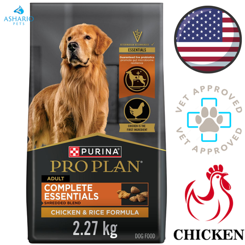 Purina - Pro Plan Complete Essentials Shredded Blend Chicken & Rice Dry Dog Food