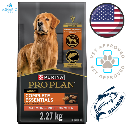 Purina - Pro Plan Complete Essentials Shredded Blend Salmon & Rice Dry Dog Food — main