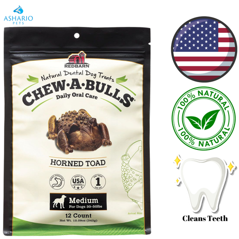 RedBarn - Chew A Bulls 蟾蜍狗零食 - 中号和大号