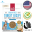 The Honest Kitchen - Nourriture pour chiens à la dinde, sans céréales, en grappes entières - 5 lb