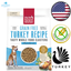 The Honest Kitchen - Nourriture pour chiens à la dinde, sans céréales, en grappes entières - 5 lb