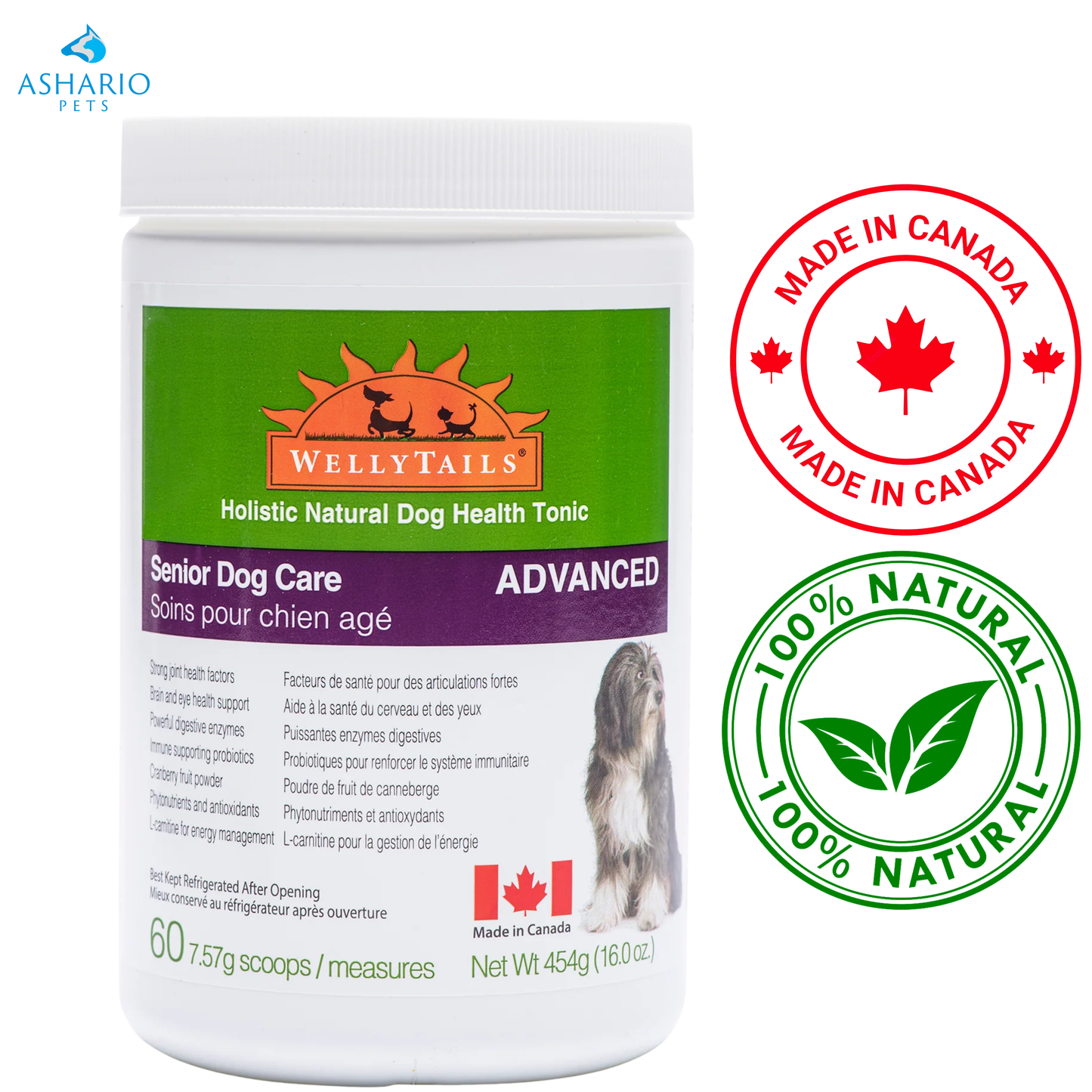 Wellytails - Senior Dog Care Rx Dog Supplement