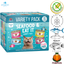 Weruva - Nourriture pour chats aux fruits de mer, pack varié - 3 oz, 5,5 oz