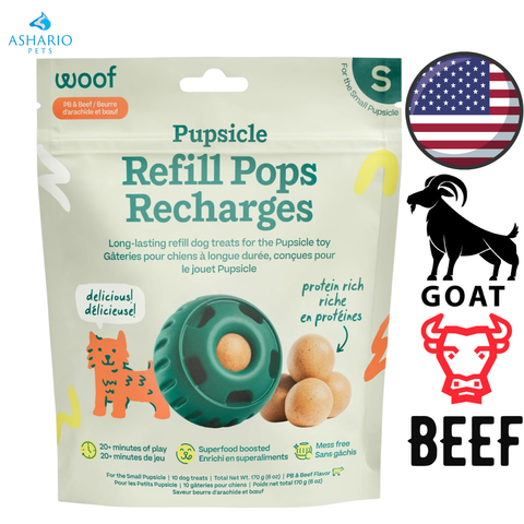 Woof - Pupsicle Beef Pops Dog Treats