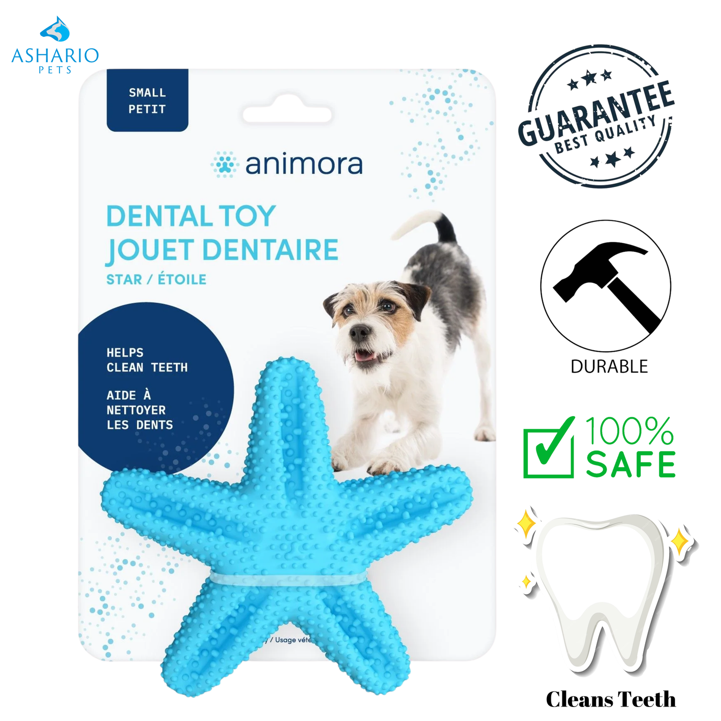 Animora - Dental Star Dog Toy