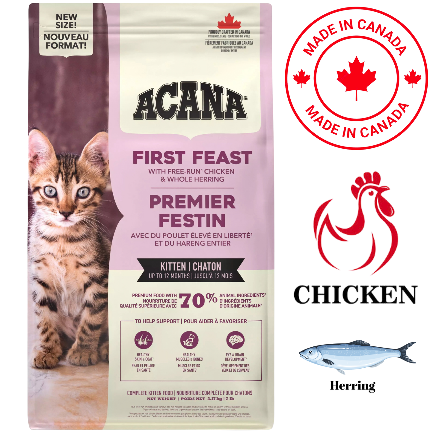 Acana - First Feast 幼猫干粮