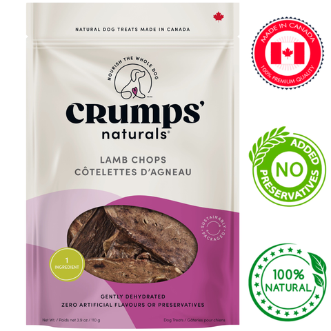 Crumps' Natural - Dehydrated Lamb Chop Dog Treats — main