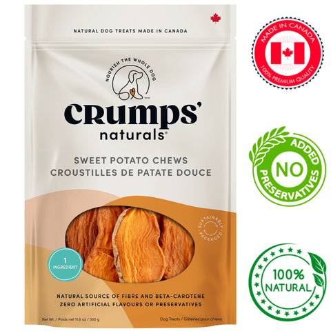 Crumps' Natural - Dehydrated Sweet Potato Chew Dog Treats — view 2