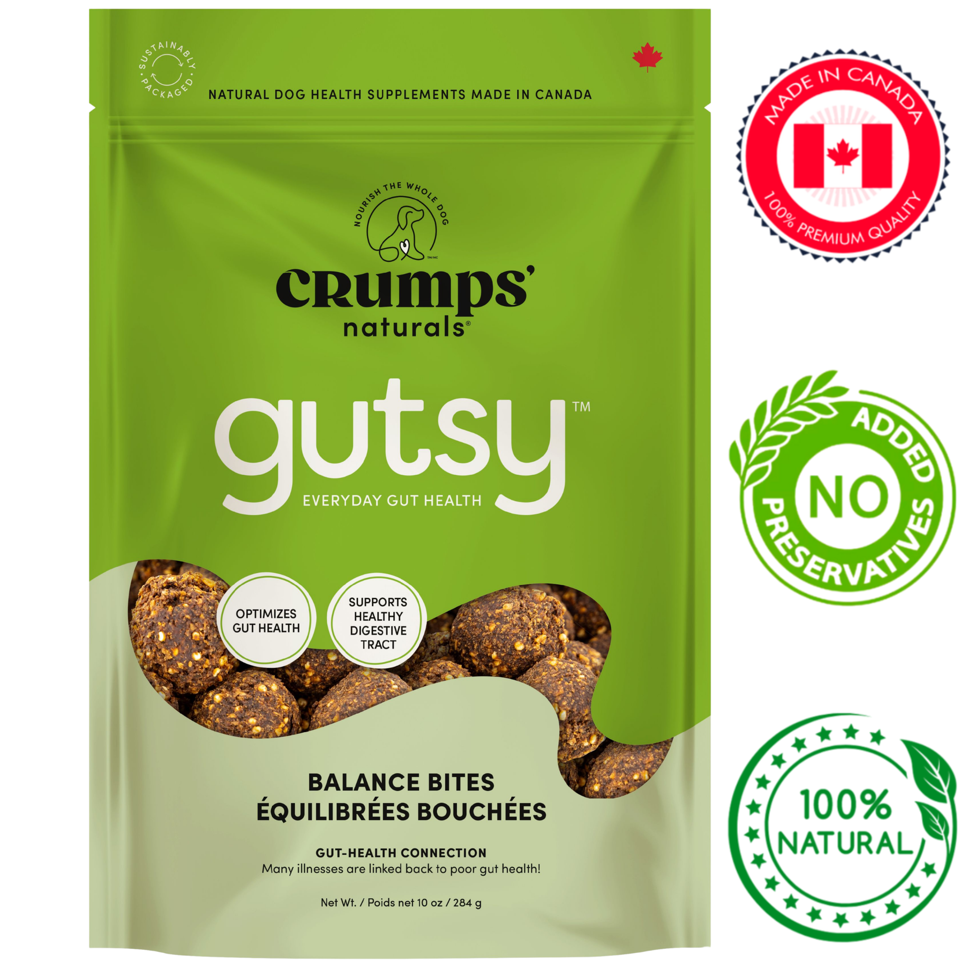 Crumps' Natural - Gutsy Balance Bites Dog Treats — main