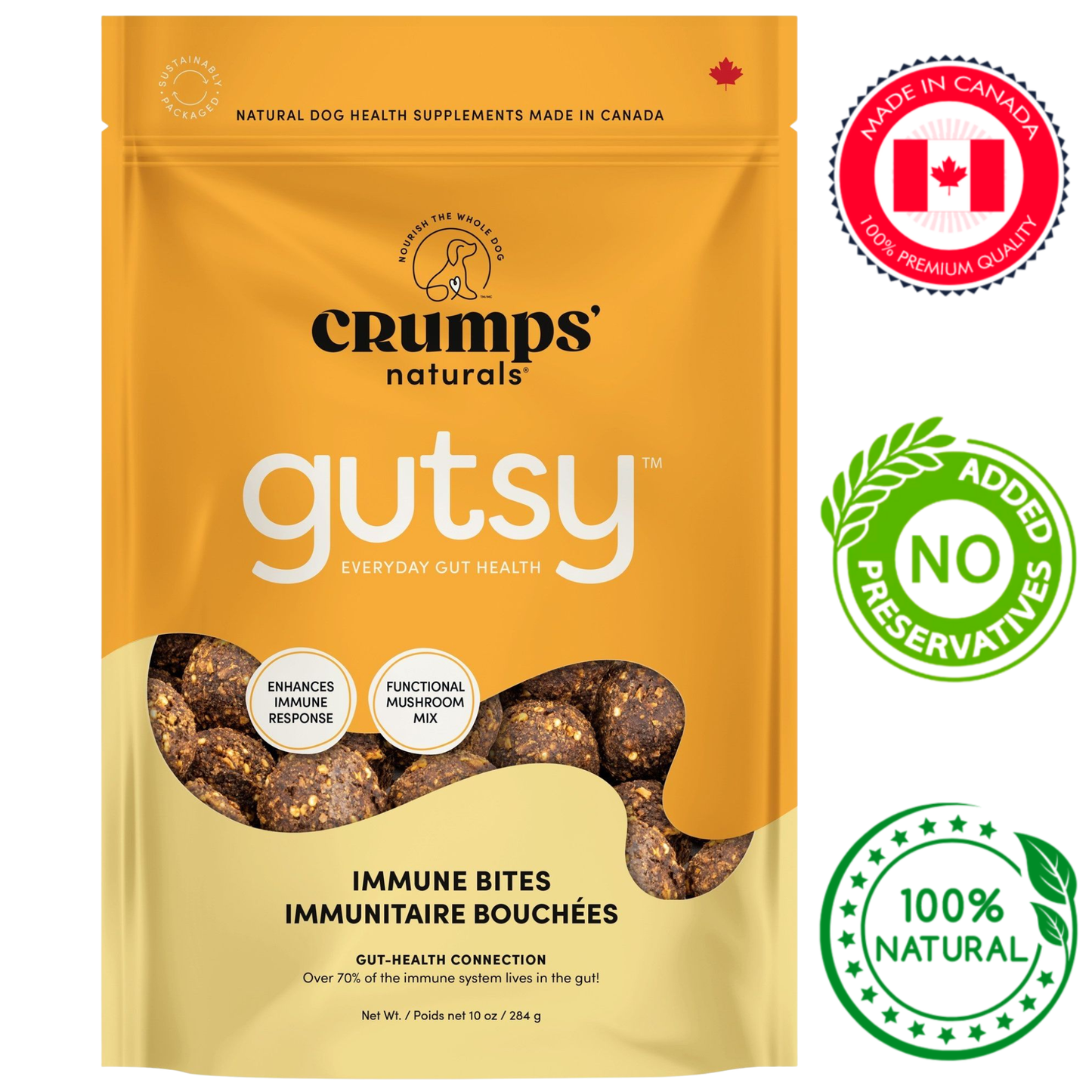 Crumps' Natural - Gutsy Immune Bites Dog Treats — view 2