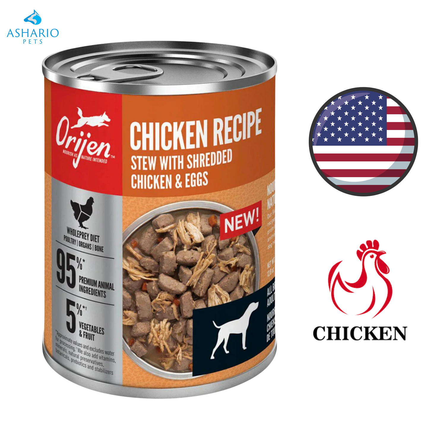 Orijen - Chicken Stew Canned Dog Food
