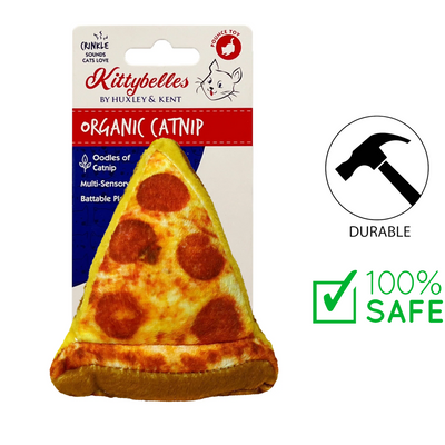 Huxley & Kent - Kittybelles Plush Cat Toy - Pizza