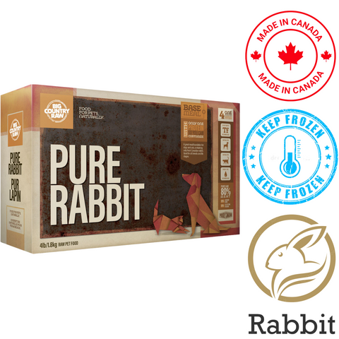 Big Country Raw - Pure Rabbit Carton — main