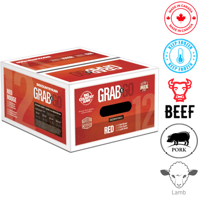 Big Country Raw - Grab N Go 红色优惠 - 12 磅
