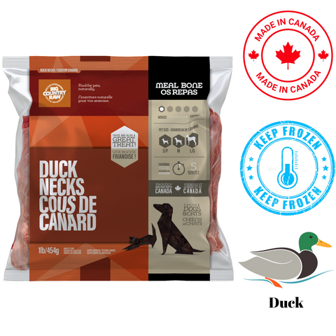 Big Country Raw - Bag Of Duck Necks Dog Treats — main