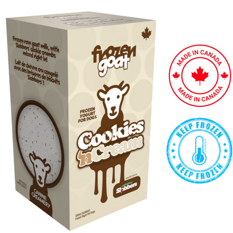 Big Country Raw - Frozen Goat Cookies N Cream Dog Treats — main