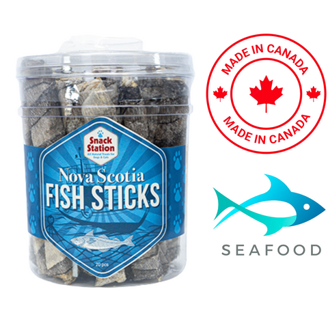 This & That - Nova Scotia Fish Skin Sticks Dog Treats — main