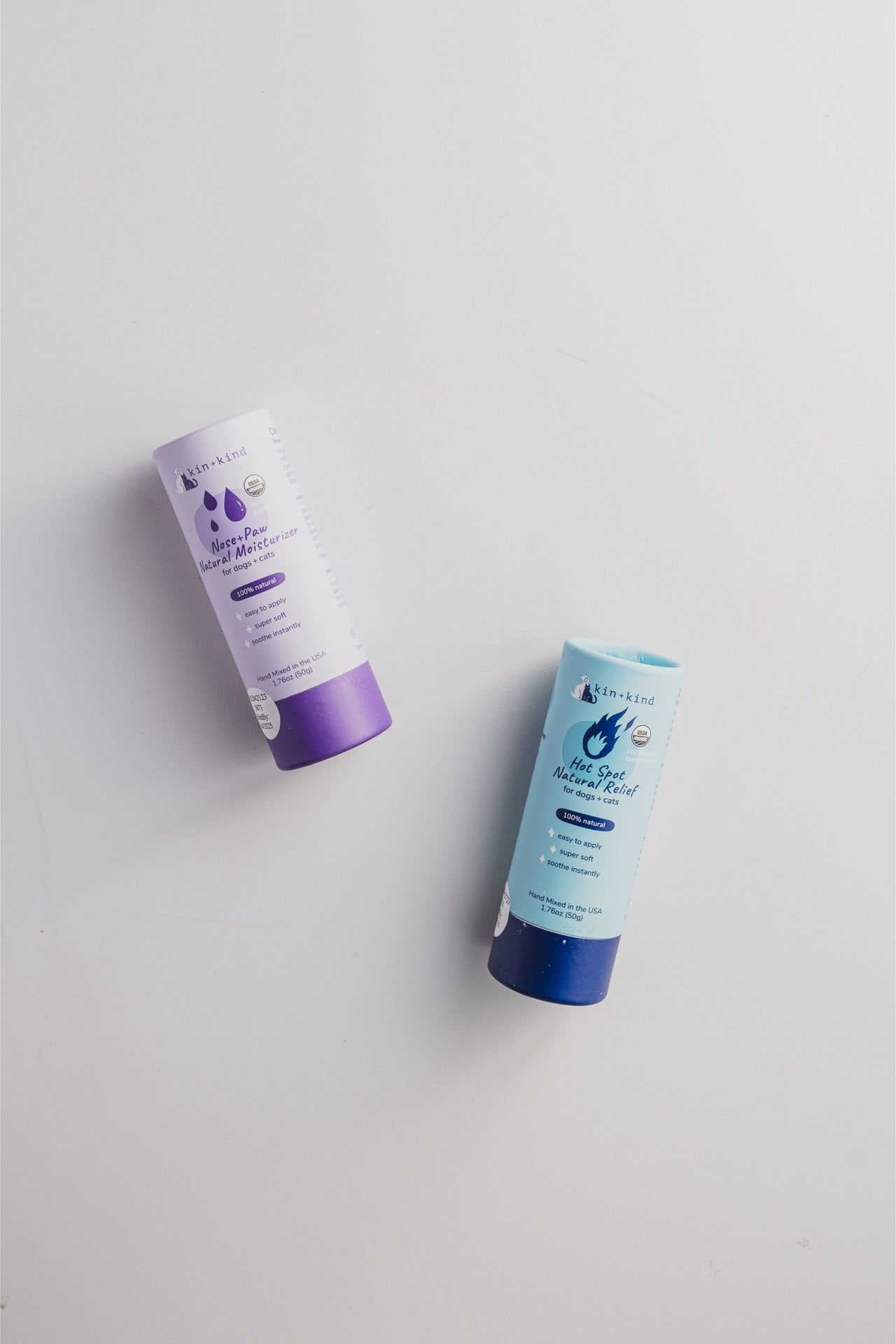 Discover Kin+Kind Hot Spot Relief Stick for Cats and Dogs, a natural 1.76 Oz solution for soothing hot spots. Available at Ashario Pets in North York, Toronto